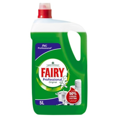 Fairy Washing Up Liquid 5L + VAT