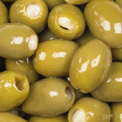 Green Olives stuffed with Garlic 3kg (SPECIAL ORDER)