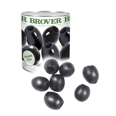 Brover Pitted Black Olives - 860g