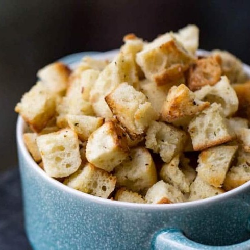 Toasted Plain Croutons - 12x500g